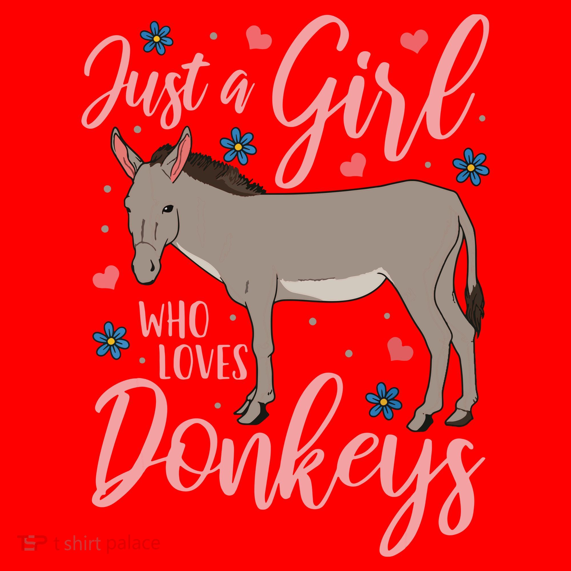 Donkey Just A Who Loves Donkeys Funny Donkey Lover Gift Santa Hat