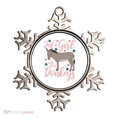 Donkey Just A Who Loves Donkeys Funny Donkey Lover Gift Ornament