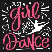 Dance Just A Girl Loves Dance Dance Lover Tee Women's Hoodie thumb 2