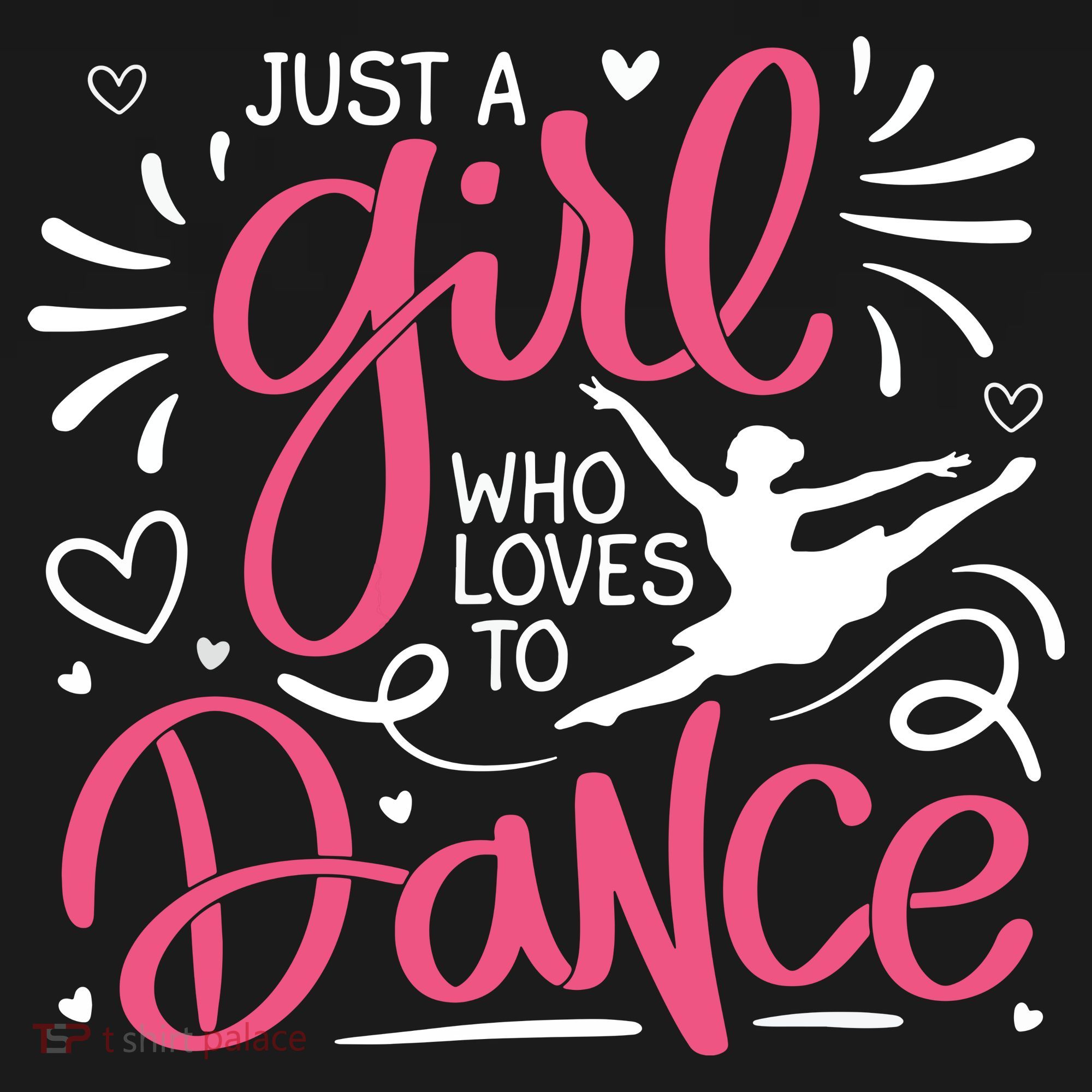 Dance Just A Girl Loves Dance Dance Lover Tee Women's Hoodie