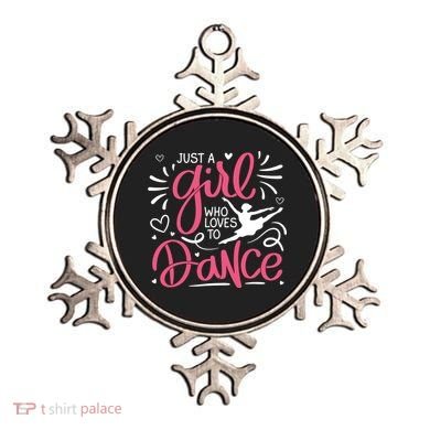 Dance Just A Girl Loves Dance Dance Lover Tee Ornament