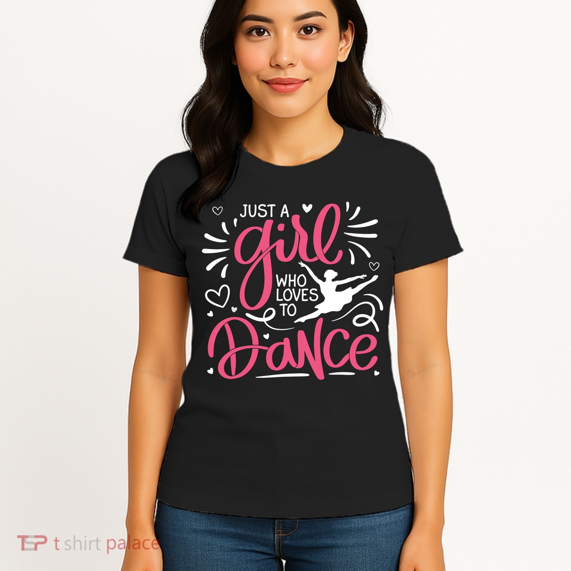 Dance Just A Girl Loves Dance Dance Lover Tee Women's T-Shirt