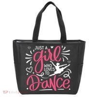 Dance Just A Girl Loves Dance Dance Lover Tee Tote Bag thumb 0