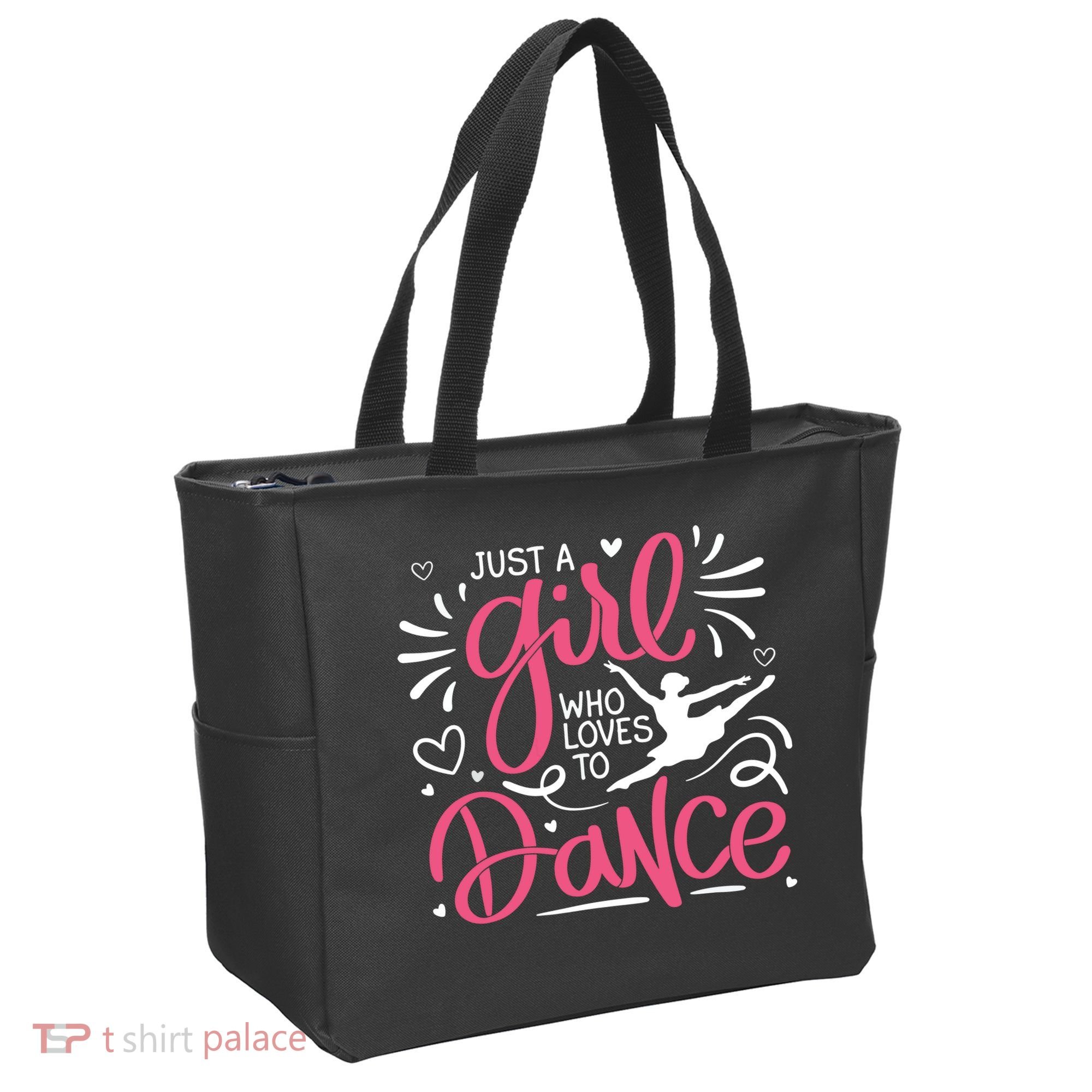 Dance Just A Girl Loves Dance Dance Lover Tee Tote Bag
