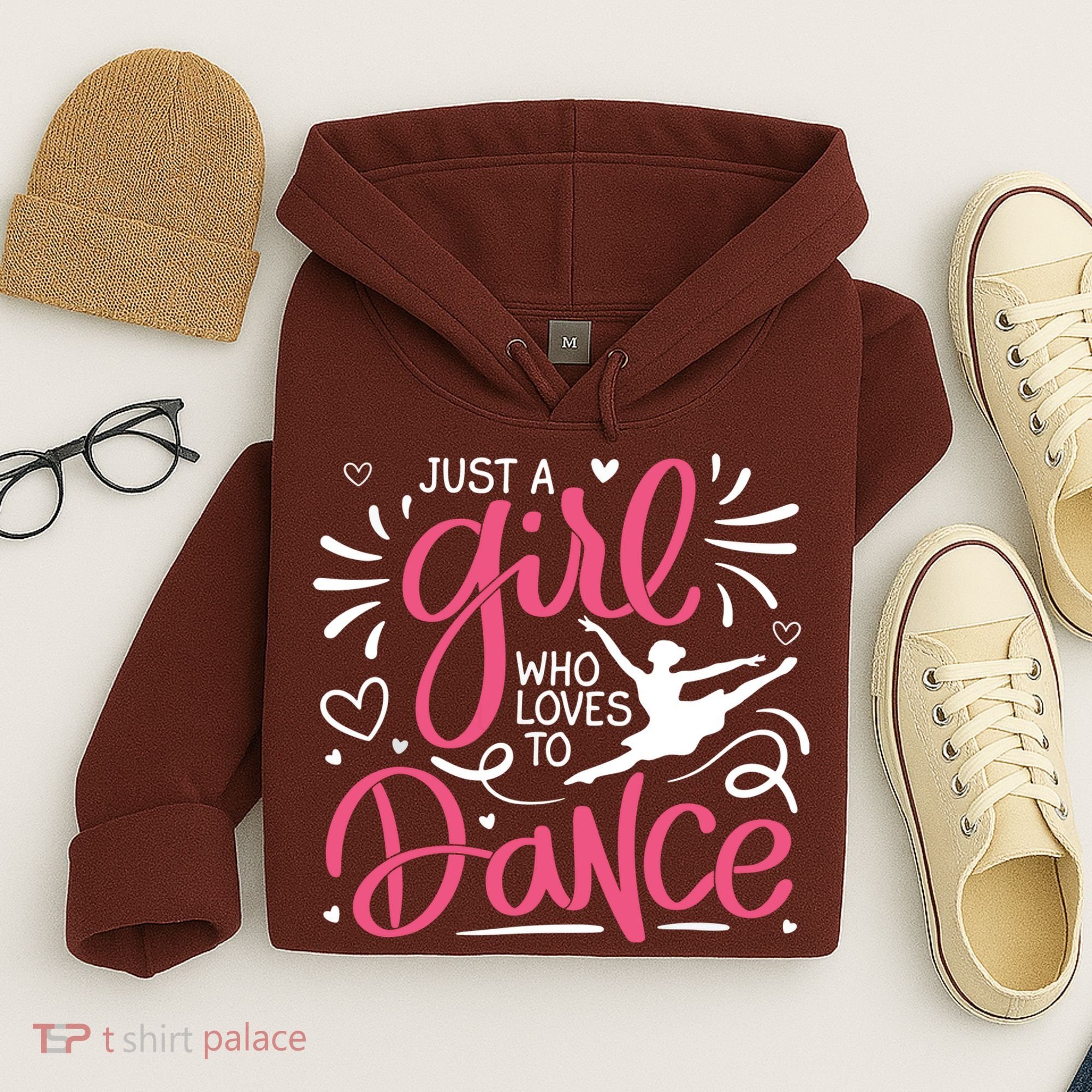 Dance Just A Girl Loves Dance Dance Lover Tee Hoodie