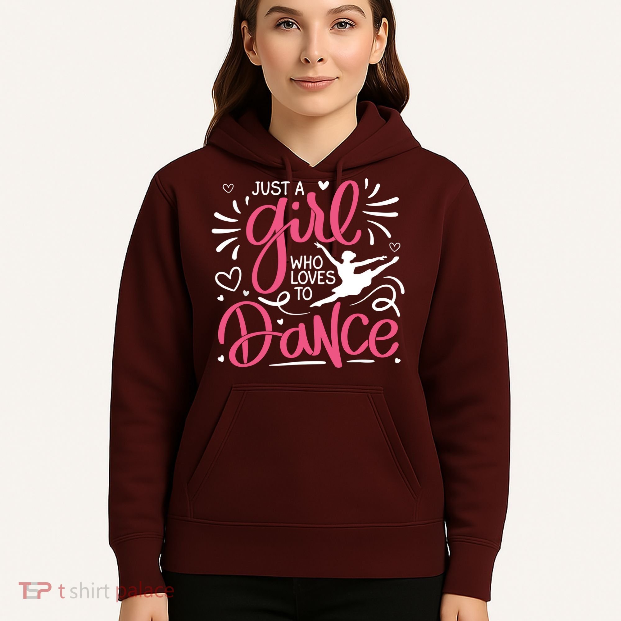 Dance Just A Girl Loves Dance Dance Lover Tee Hoodie