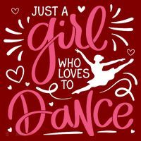 Dance Just A Girl Loves Dance Dance Lover Tee T-Shirt thumb 7