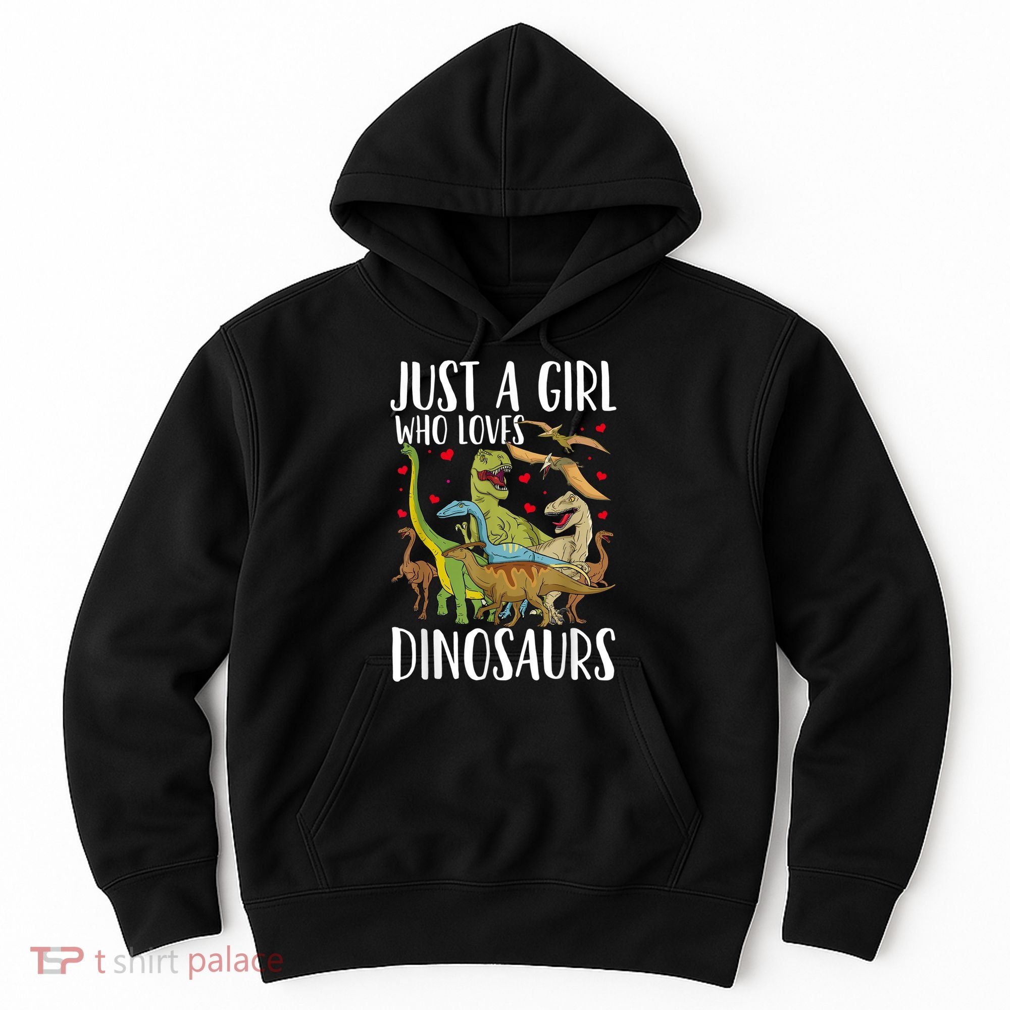 Dinosaur Just A Girl Who Loves Dinosaurs Brachiosaurus Hoodie