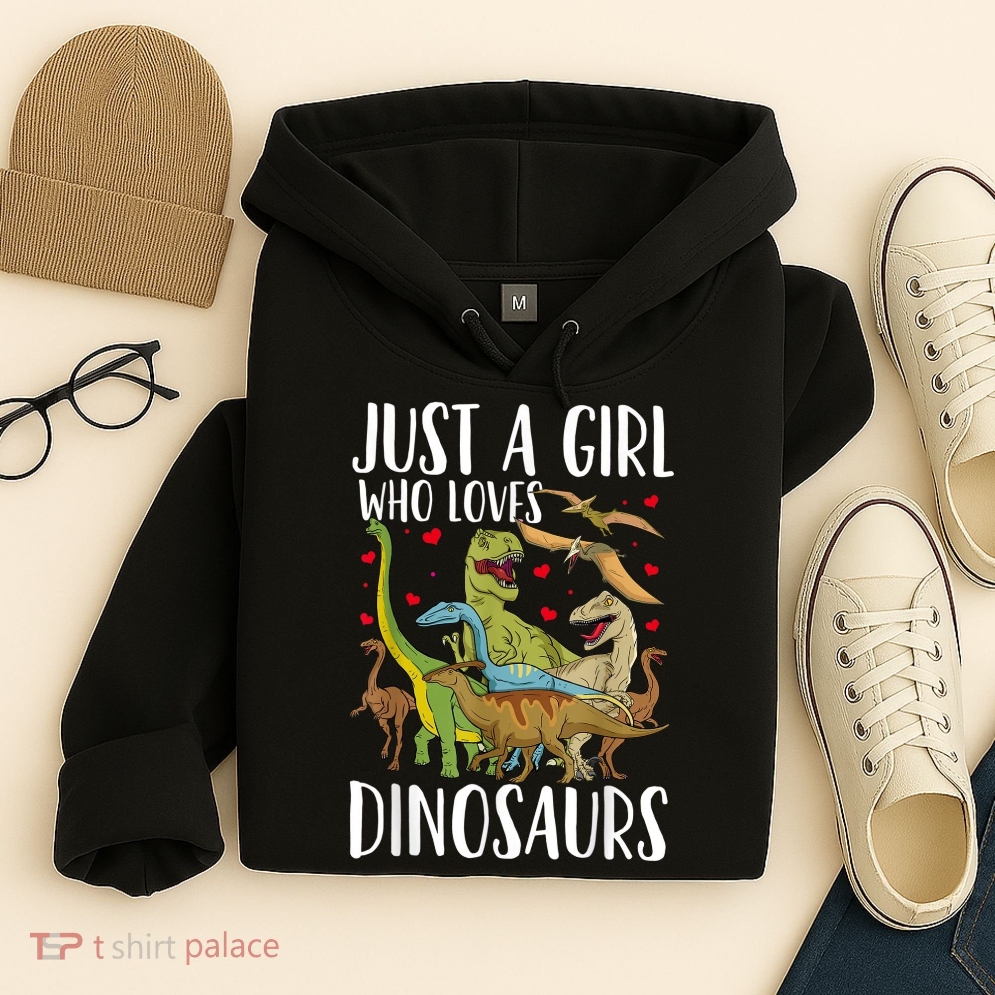 Dinosaur Just A Girl Who Loves Dinosaurs Brachiosaurus Hoodie