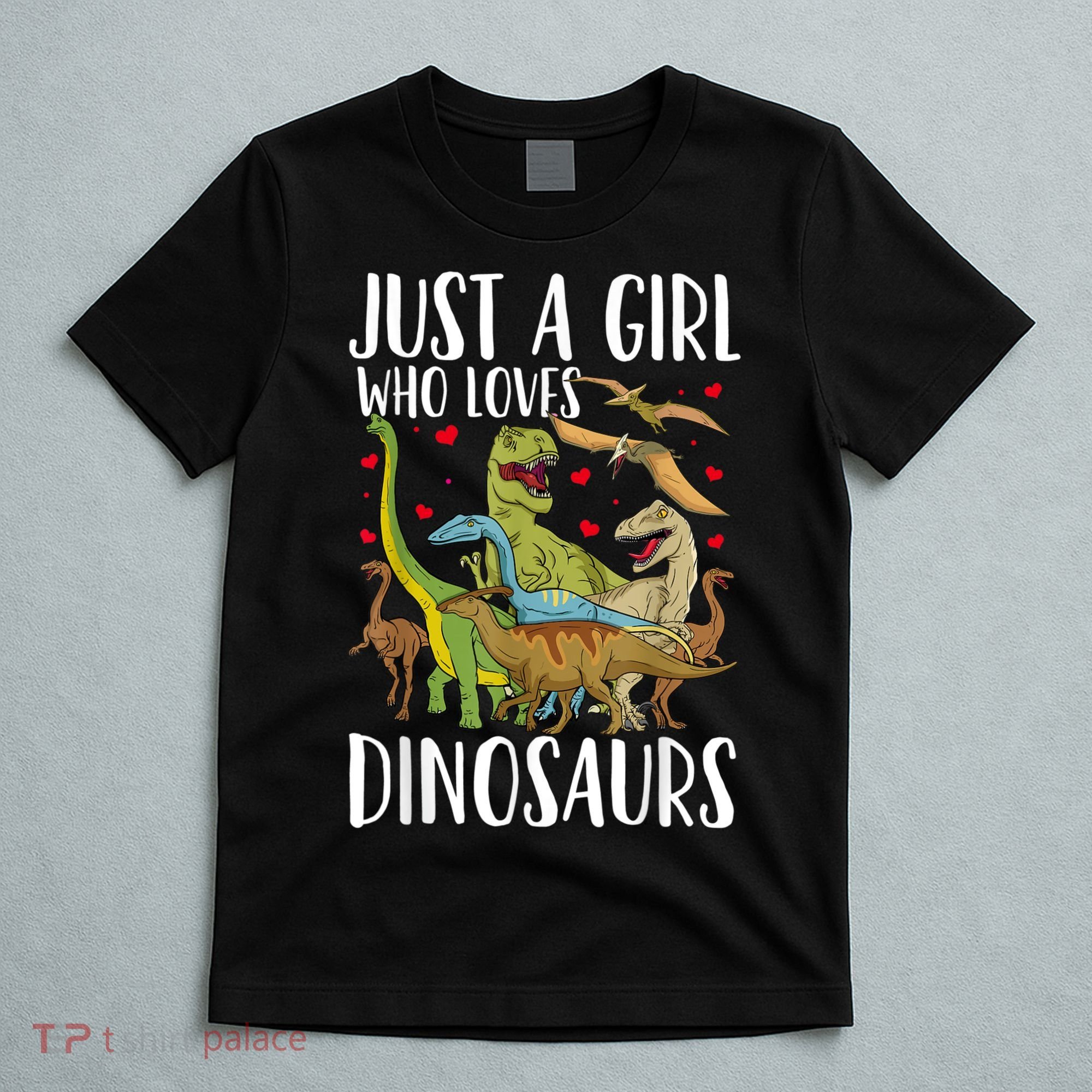 Dinosaur Just A Girl Who Loves Dinosaurs Brachiosaurus T-Shirt