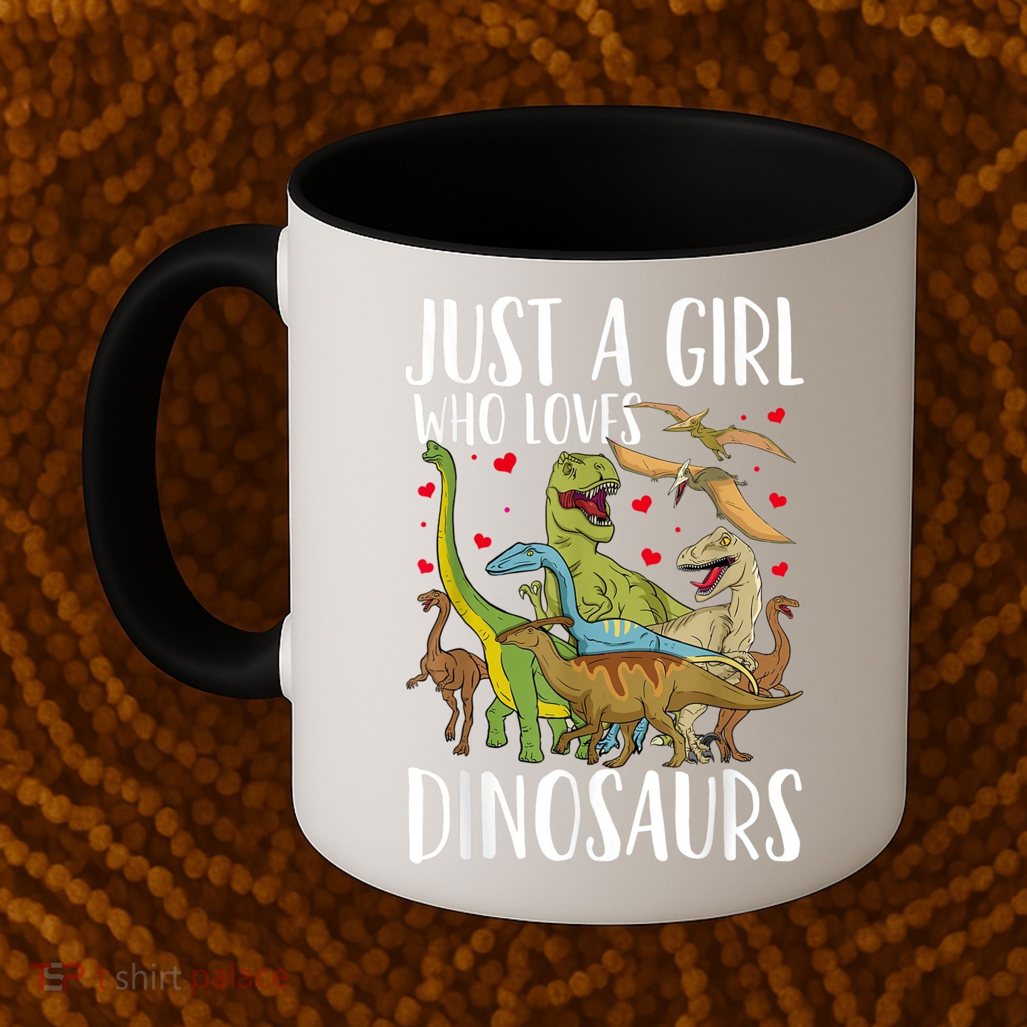 Dinosaur Just A Girl Who Loves Dinosaurs Brachiosaurus Coffee Mug