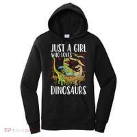 Dinosaur Just A Girl Who Loves Dinosaurs Brachiosaurus Women's Hoodie thumb 0