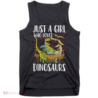 Dinosaur Just A Girl Who Loves Dinosaurs Brachiosaurus Tank Top