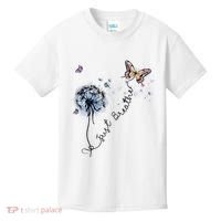 Dandelion Just Breathe Buttefly Inspiration Quotes Kids T-Shirt thumb 0