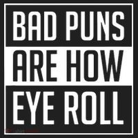 Dad Joke Bad Puns Are How Eye Roll Funny Women's Sweatshirt thumb 2
