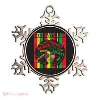 Distressed Juneteenth Black History Month God Says I Am Ornament thumb 0