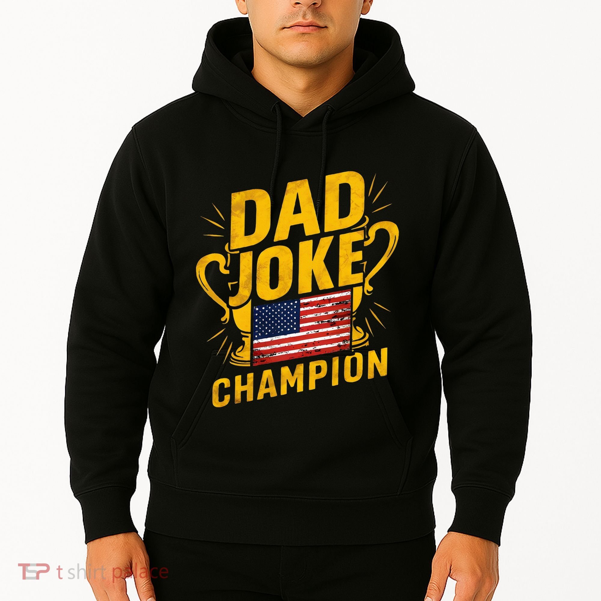 Dad Joke Champion Funny FatherS Day Dad Joke Hoodie