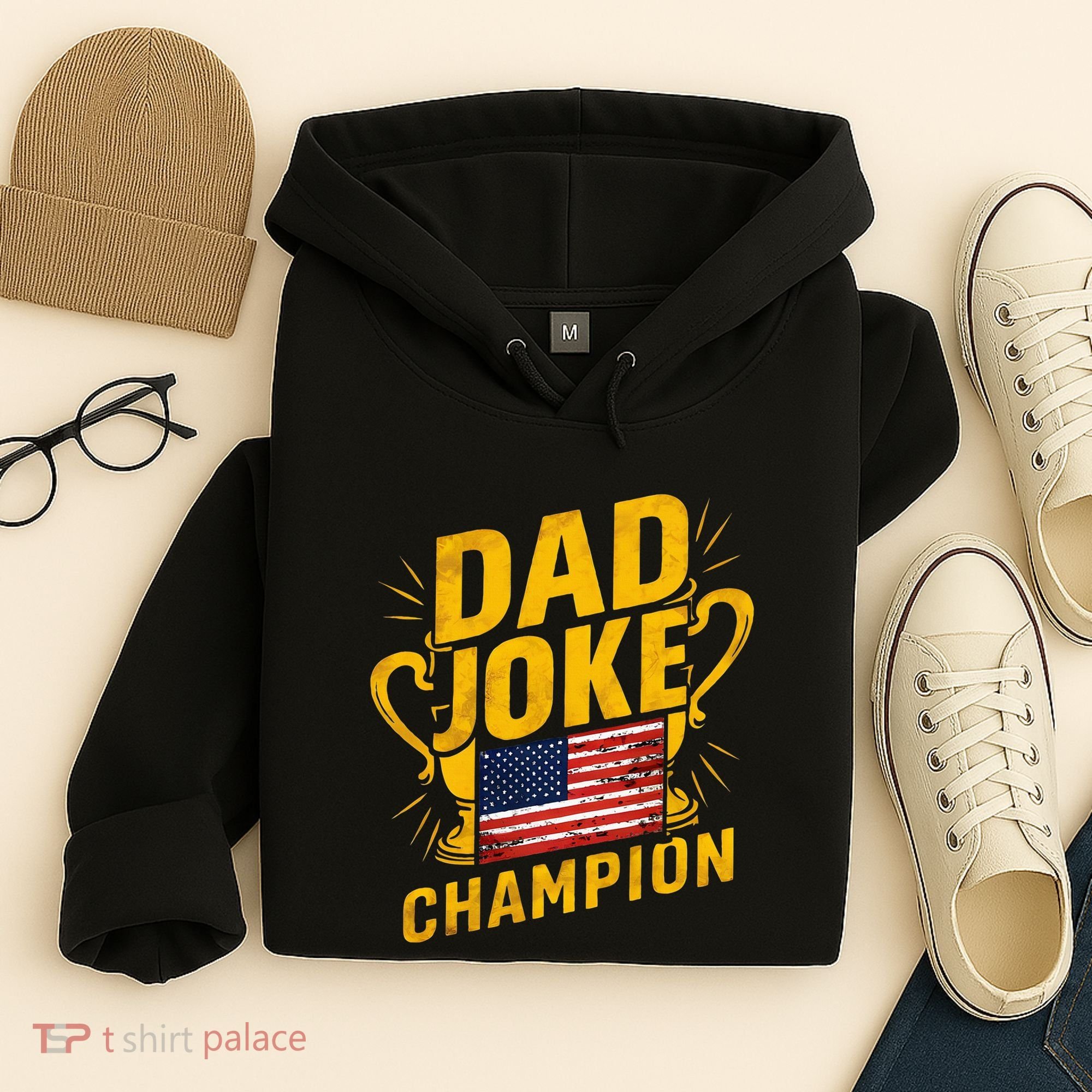 Dad Joke Champion Funny FatherS Day Dad Joke Hoodie