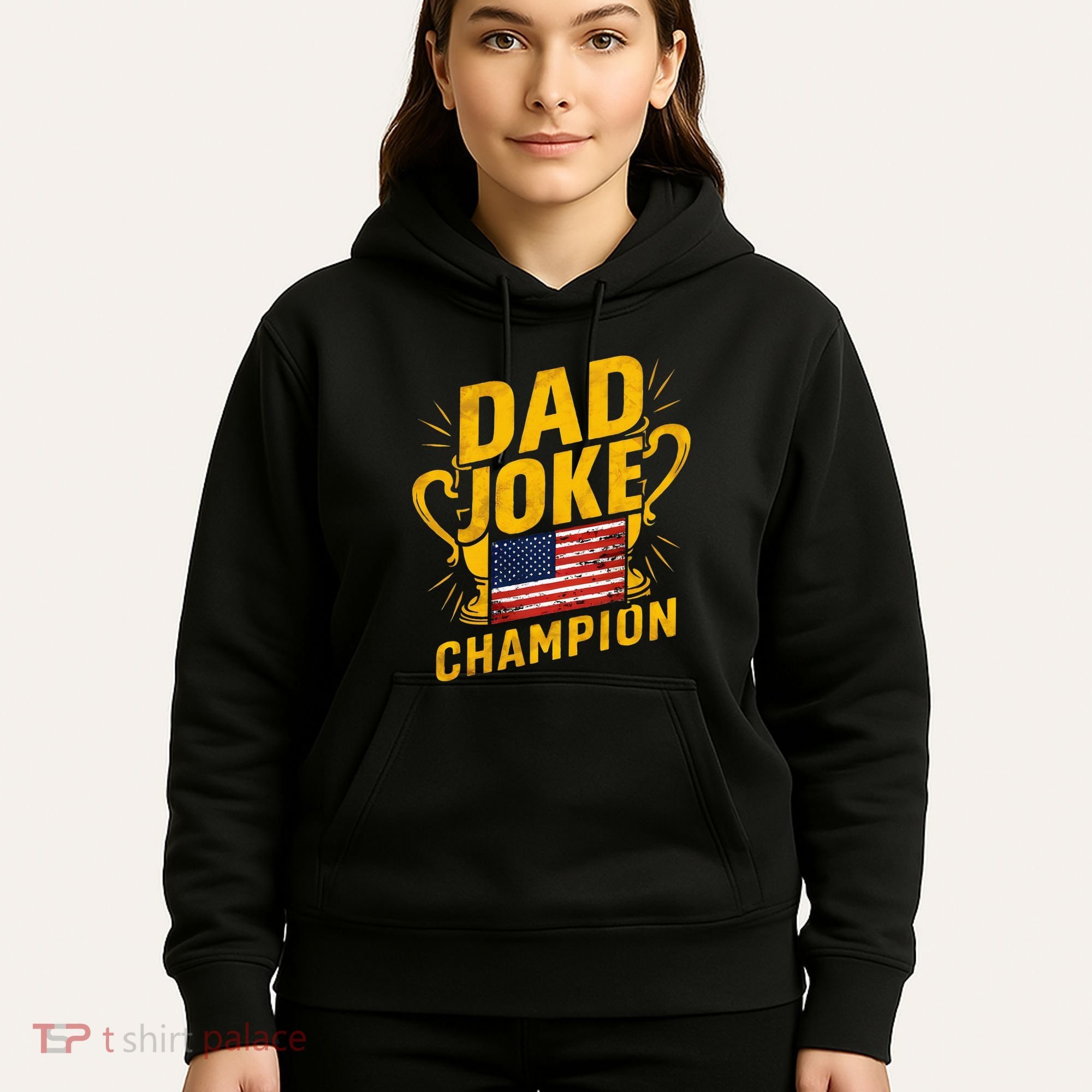 Dad Joke Champion Funny FatherS Day Dad Joke Hoodie