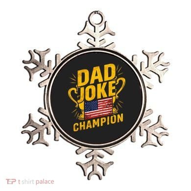 Dad Joke Champion Funny FatherS Day Dad Joke Ornament