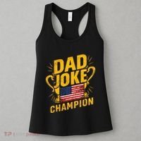Dad Joke Champion Funny FatherS Day Dad Joke Women's Tank Top thumb 3
