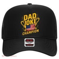 Dad Joke Champion Funny FatherS Day Dad Joke Hat thumb 0