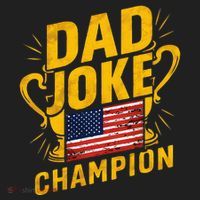Dad Joke Champion Funny FatherS Day Dad Joke Hat thumb 2