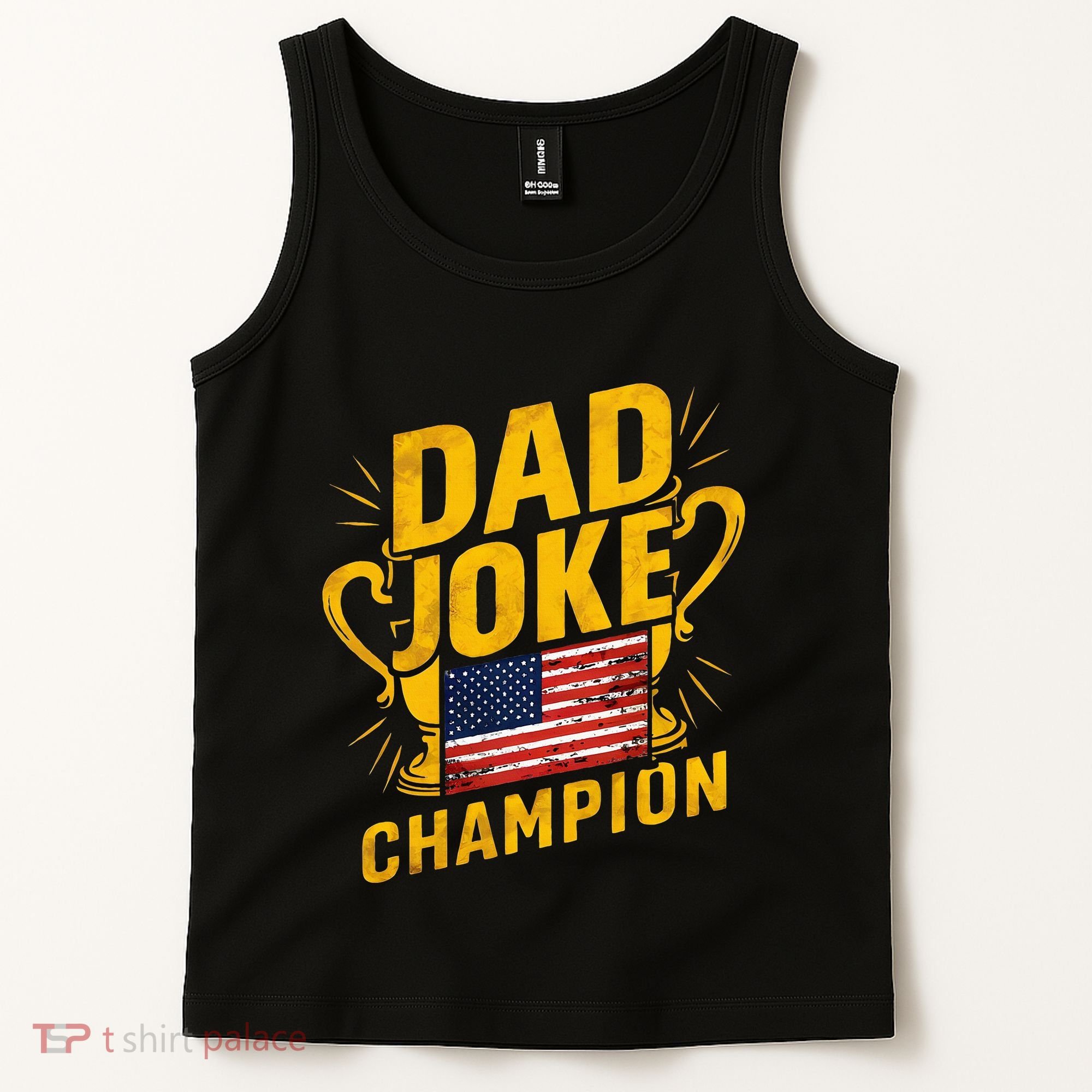 Dad Joke Champion Funny FatherS Day Dad Joke Tank Top