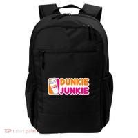 Dunkie Junkie Coffee Love Funny Coffee Saying Backpack thumb 0