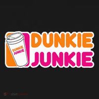 Dunkie Junkie Coffee Love Funny Coffee Saying Women's Hoodie thumb 2