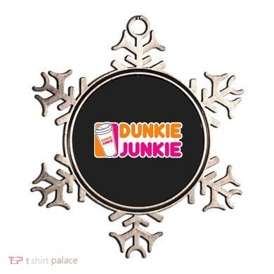 Dunkie Junkie Coffee Love Funny Coffee Saying Ornament