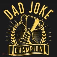 Dad Joke Champion Funny Fathers Day Gift Coaster thumb 2