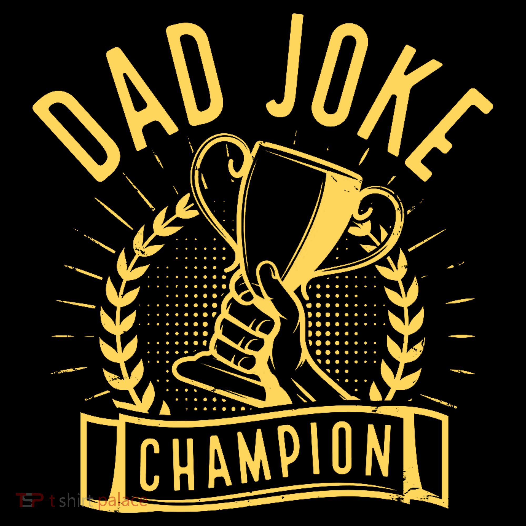 Dad Joke Champion Funny Fathers Day Gift Women's Hoodie