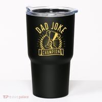 Dad Joke Champion Funny Fathers Day Gift Tumbler thumb 0