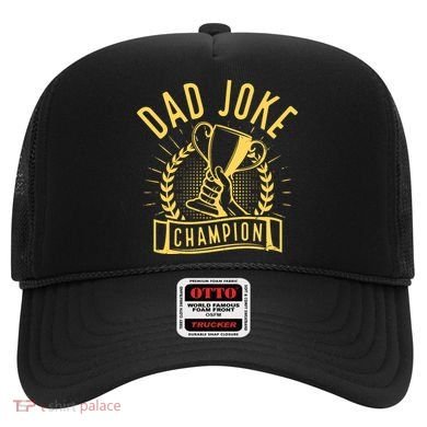 Dad Joke Champion Funny Fathers Day Gift Hat