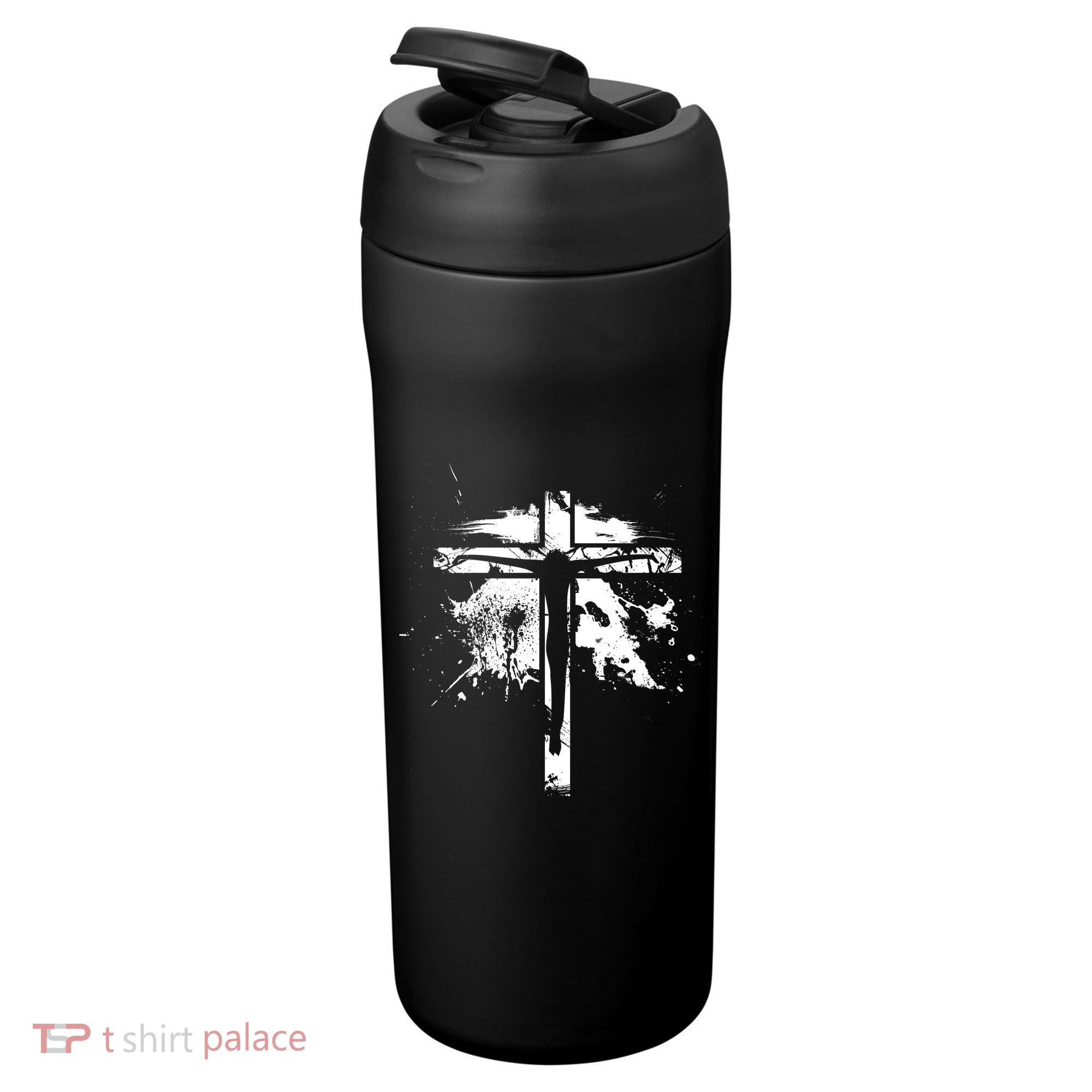 Distressed Jesus Cross Christianity 24oz Duet Stainless Steel Tumbler