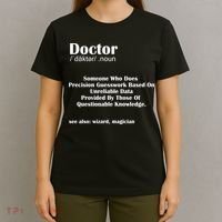 Doctor Job Definition Medical School Graduation Gift T-Shirt thumb 4