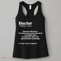 Doctor Job Definition Medical School Graduation Gift Women's Tank Top thumb 3