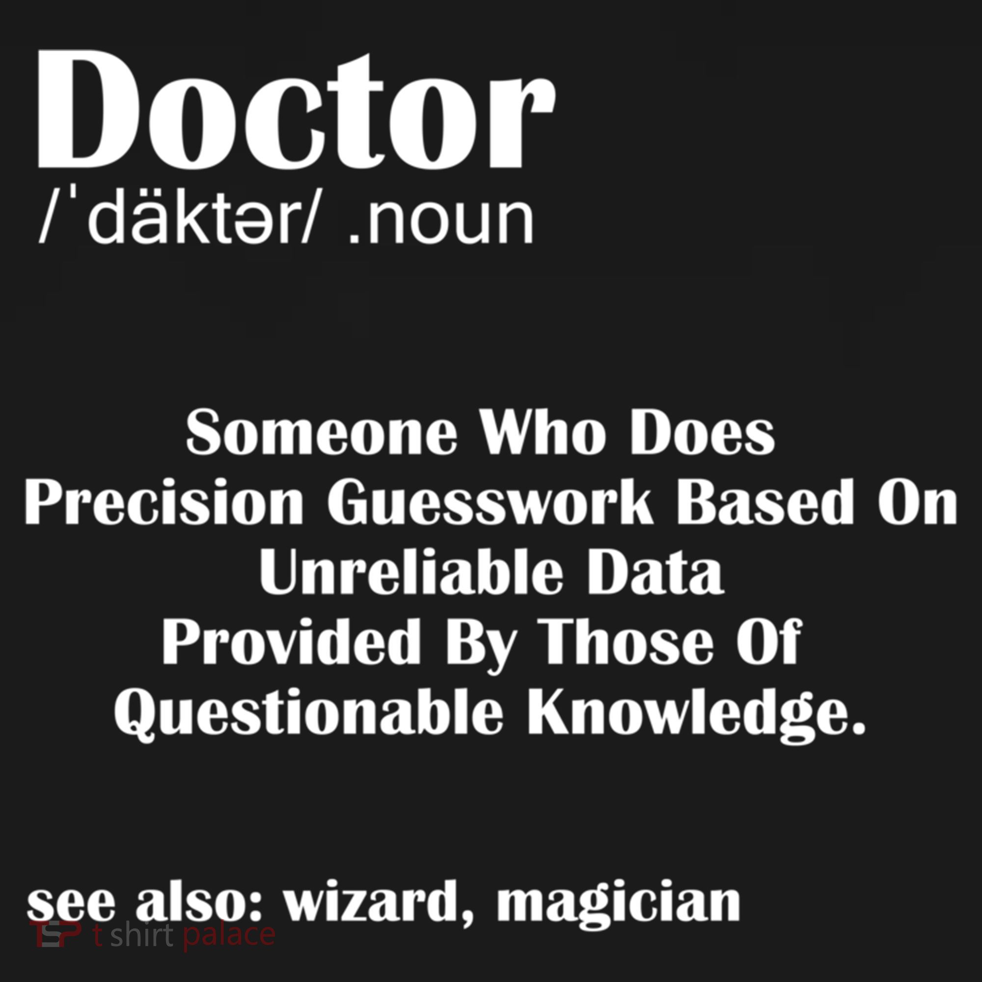 Doctor Job Definition Medical School Graduation Gift Women's Tank Top