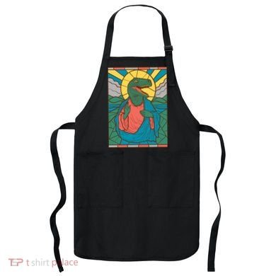 Dinosaur Jesus Apron