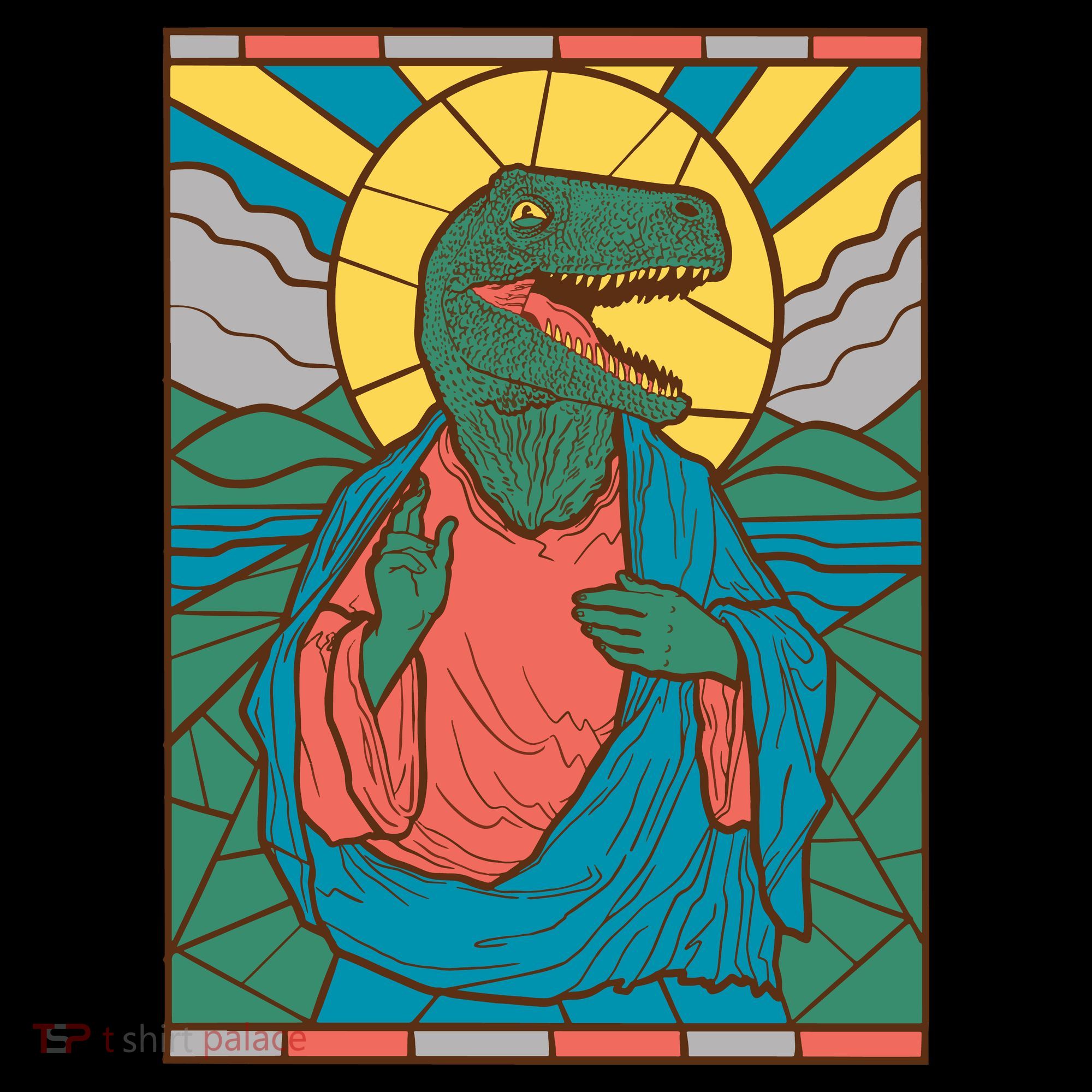 Dinosaur Jesus Backpack