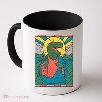 Dinosaur Jesus Coffee Mug thumb 0