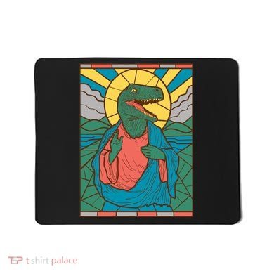 Dinosaur Jesus Mousepad