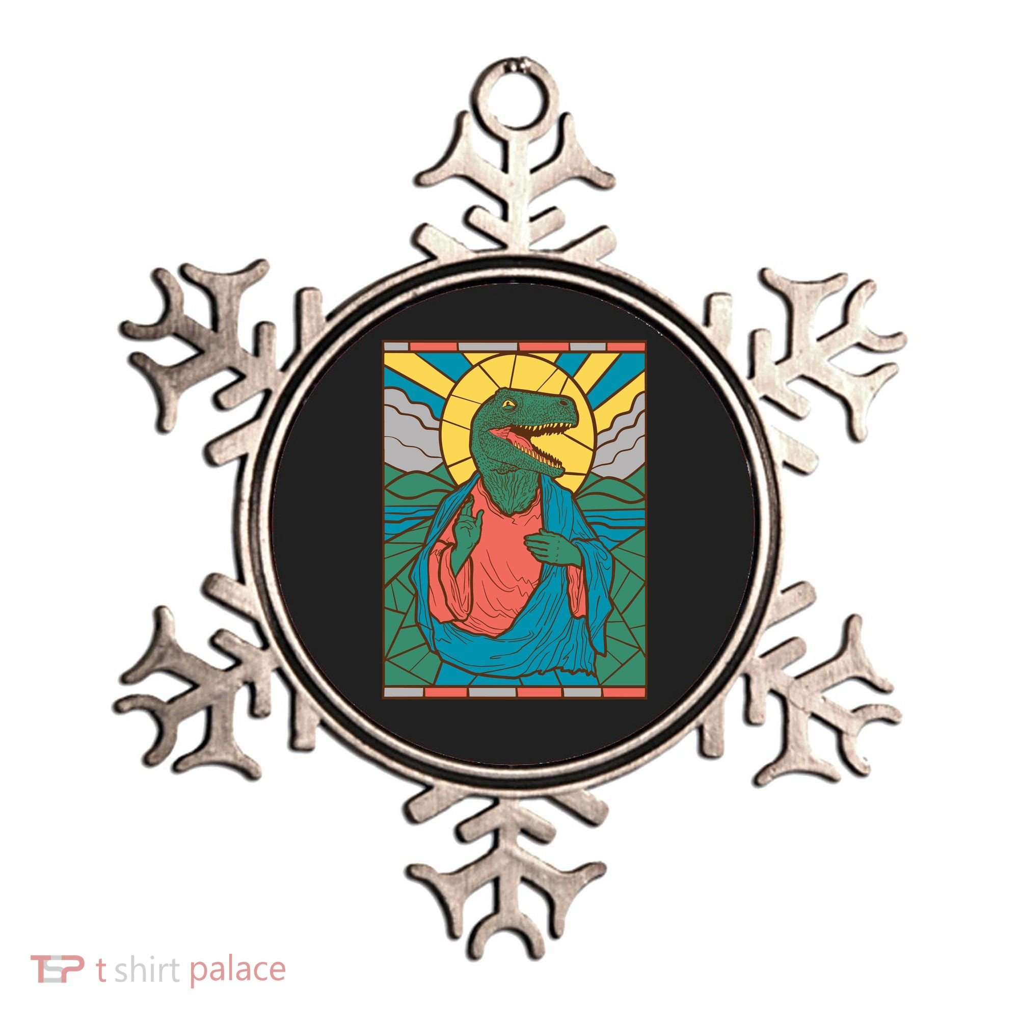 Dinosaur Jesus Ornament
