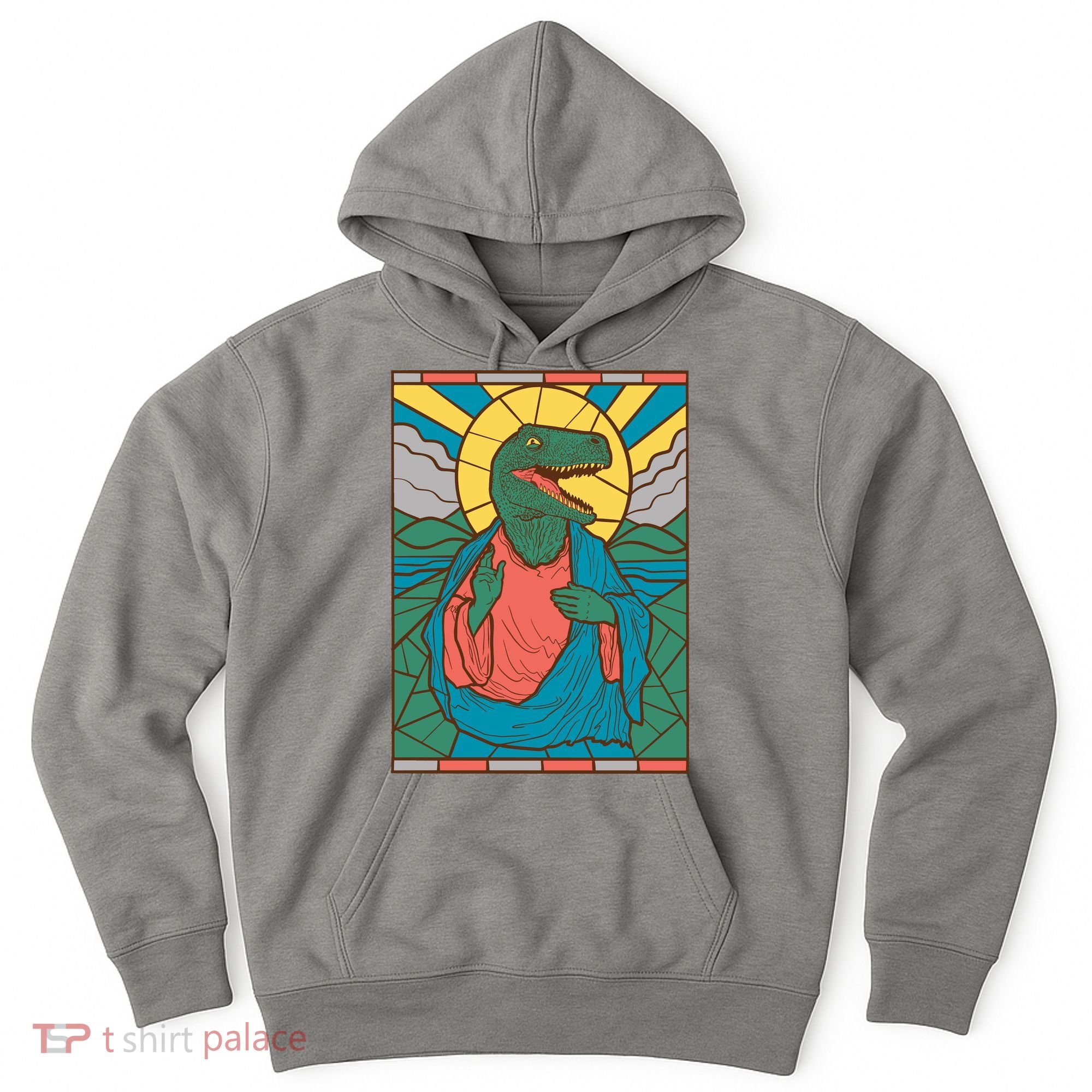Dinosaur Jesus Hoodie