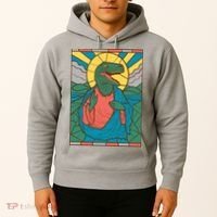 Dinosaur Jesus Hoodie thumb 2