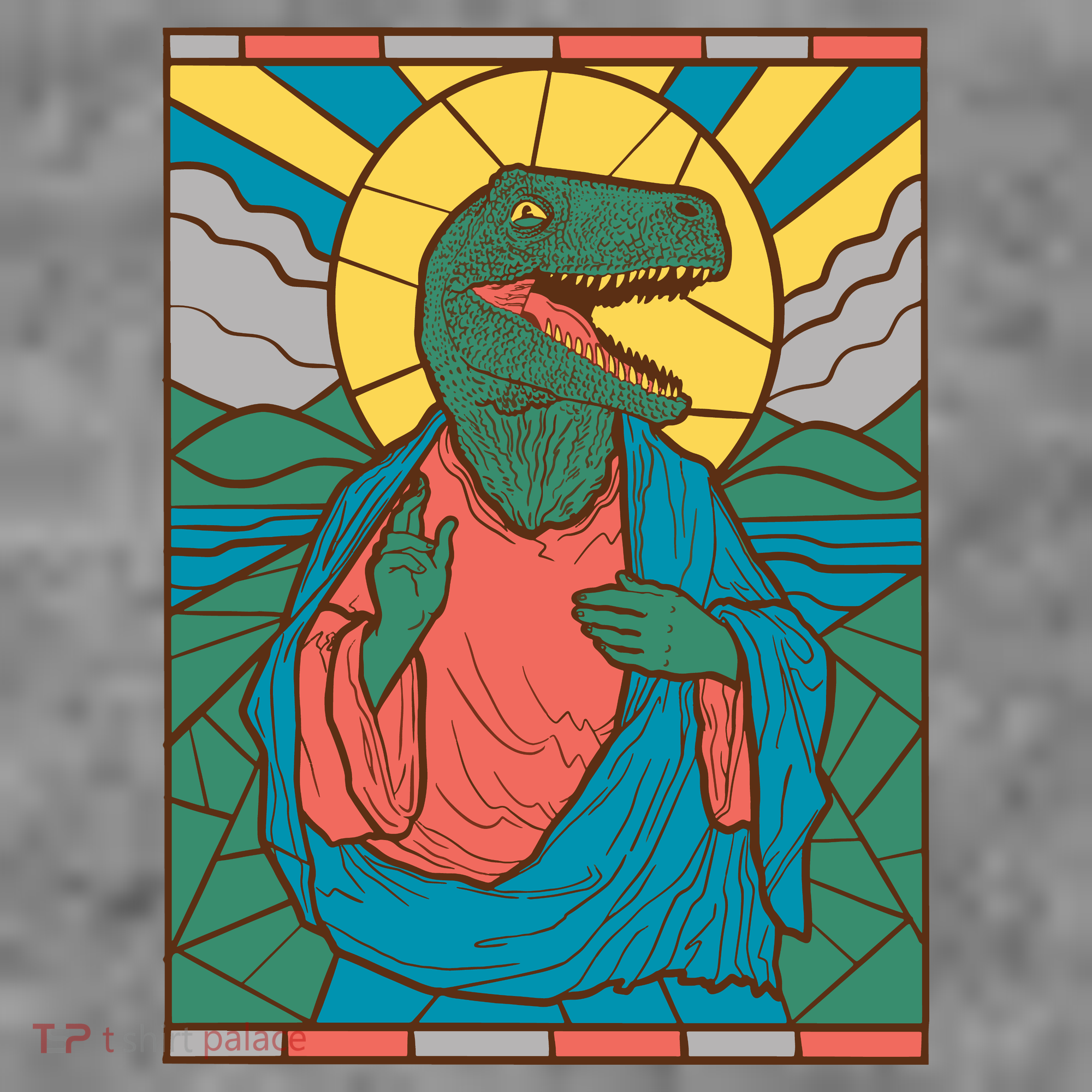 Dinosaur Jesus Polo