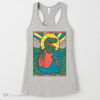 Dinosaur Jesus Women's Tank Top