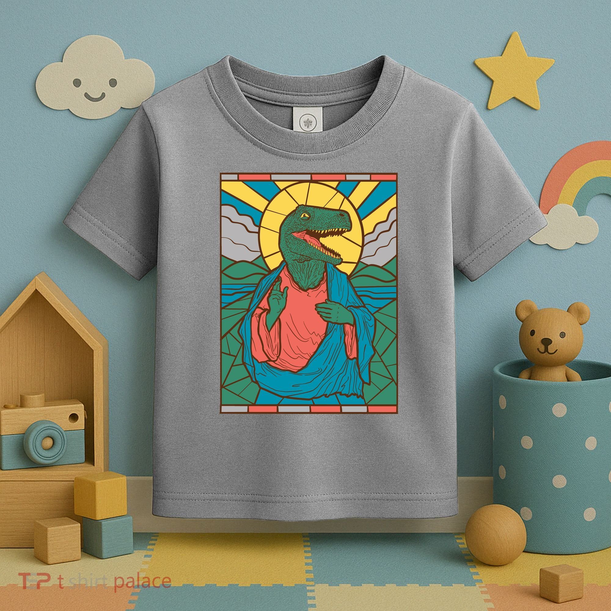 Dinosaur Jesus Toddler T-Shirt
