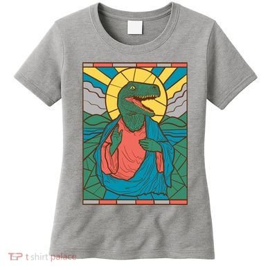 Dinosaur Jesus Women's T-Shirt